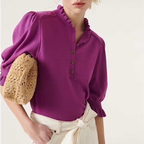 ba&sh Sweaters - BA&SH Sera Jumper in Purple